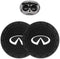 MYCASUO Car Interior Accessories for Infi?ti Cup Holder Insert Coaster - Silicone Anti Slip Cup Mat for in?niti QX50 Q50 Q70 Q70L Q60 QX30 QX60 QX80 (Set of 2, 2.75" Diameter)