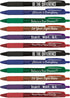 Greeting Pen Translucent 12 Pen Set with Motivational/Inspirational Quotes, 6 Designs 46006