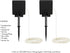 Pure Garden Warm White Outdoor Starry String Solar Powered Fairy 200 LED 8 Lighting Modes for Patio, Backyard, Events, 463.8"x 0.1"x 0.1"