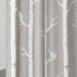 Lush Decor Bird on The Tree Shower Curtain, 72" x 72", Gray/Blue