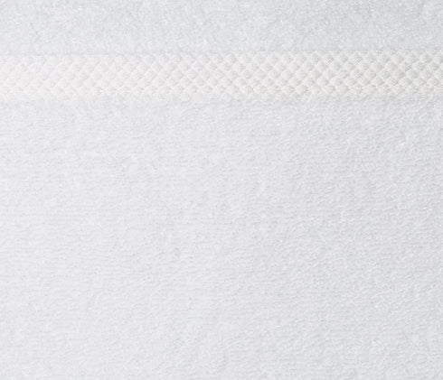 Amazon Basics Quick-Dry Hand Towels - 100% Cotton, 8-Pack, White