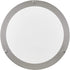 Gruenlich LED Flush Mount Ceiling Lighting Fixture, 11 Inch Dimmable 19W (125W Replacement) 1220 Lumen, Metal Housing with Nickel Finish, ETL and Damp Location Rated (5000K-Daylight White)