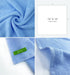 Summermia Washcloths 12 Pack 13"x13"-Bamboo Cotton Wash Clothes-Extra Absorbent, Soft Multipurpose Wash Cloth (Blue)