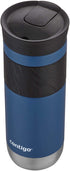 Contigo Snapseal Insulated Travel Mug, 20 oz, Sake/Blue corn, Grip