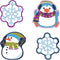 Carson Dellosa Winter Cutouts, 36-Piece Snowman, Penguin & Snowflakes Cutouts for Bulletin Board & Classroom Décor, Winter Classroom Cut-Outs, Winter Cutouts for Classroom Bulletin Board Decorations