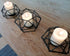 Eywamage Timer Flameless Votive Candles 2" x 3", Flickering Small LED Pillar Candles Batteries Included, Ivory Christmas Home Decor Set of 6