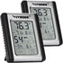 VIVOSUN 2 Pack Digital Indoor Hydrometer Grow Tent Thermometer Thermostat with Humidity Gauge, Temperature & Humidity Monitor Meter for Plants, Indoor, Home, Office; Button Battery Included