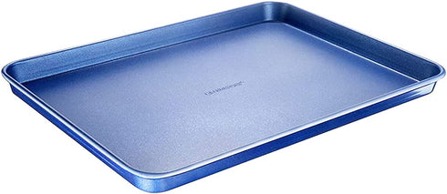 Granitestone Bakeware Nonstick Cookie Sheet XL Baking Tray, Even Heat & Non-Warp Technology, Ultra Nonstick Mineral Coating & Dishwasher Safe, Pro Heavy-Duty Chef™s Bakeware 17.7? x 12.7? Full Sized