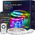 Govee 16.4ft RGBIC LED Strip Lights, Segmented Control, App Control via Bluetooth, Remote and Control Box, Enhanced Music Mode, Scene Modes for Parties, Room, Kitchen, Holiday