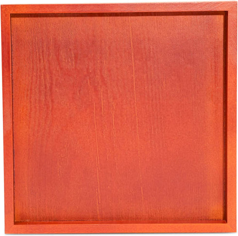 Bright Creations Wine Cork Board Frame Kit (2 Pack) 12 Inches, Red Brown