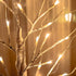 2FT24LED Birch Tree Lighted,Fairy Spirit Warm White Tabletop Light up Tree Lamp, USB and Battery Powered Timer Artificial Branches Tree Decoration Home Party Festival Holiday(1 PCS)€¦