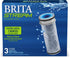 Brita Stream Filters, 3 Count (Pack of 1), Grey