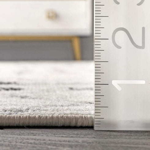 nuLOOM Zola Geometric Moroccan Area Rug, 3' x 5', Grey