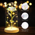 Klysimath Beauty and The Beast Rose, Galaxy Rose Gifts for Women, Colorful Rose in Glass Dome, Rainbow Rose Romantic Gifts for Her, Girlfriend, Wife, Mom, Valentine's Day, Mother's Day