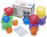 Koulang 21 Day Portion Control Container Kit - 14 Pieces BPA Free Food Portion Container Multi-Color Coded and Label-Engraved for Diet Plans, Lose Weight with eBook