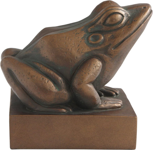 Culture Spot Egyptian Frog Goddess Heket Kek Statue with Bronze Finish | Ancient Treasures Collection | Indoor Placement | Durable Construction | 5 Inches Tall