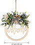 Welcome Sign Welcome Front Door Round Wood Sign Hanging Front Door Porch Decor Welcome Sign Front Farmhouse Porch Spring Welcome Sign (Carvedboard Welcome)