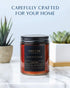 Leather Candle | Premium Scented Candles for Men & Women | All-Natural Soy Candles, Rustic Home Decor Scented Candles | Ultra Clean Burn Amber Jar Candles, Non-Toxic Aromatherapy Candles
