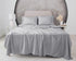 Everspread Bed Sheets (4 Piece Sheet Set), Queen Size, Light Gray. Ultra-Soft & Breathable. Luxury Bedding. Deep Pockets - Fits Mattresses up to 16 inches. Wrinkle & Fade Resistant