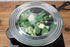 RSVP International Endurance Universal Lid with Glass Insert, Stainless Steel, Fits 5.5" - 9" | Secure Tempered Glass | Fits Frying, Sauté, Sauce, Stock Pots & Pans | Dishwasher & Oven Safe