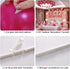 AXHJ Balloon Column Kit 2 Set , 63 inch Height Balloon Stand with Base,Pole, Balloon Rings,Glue Dot,Tying Tool,Flower Clip,Balloon Pump,Balloon Stand Kit for Birthday Wedding Party Decorations