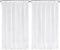 LiBa Shower Curtain Liners, PEVA 2 Pack Frosted Bathroom 72" W x 72" H, 8G Heavy Duty