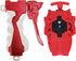 Speder Bey Gyro Blades Burst Sparking Launcher Set, Battling Burst Light Sparking String Launcher Set - Gyro Right Spin Top (Red)