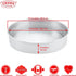 Crown 10 inch Cake Pan, 3" Deep, Extra Sturdy, Fully Straight Sides, Even-Heating, Made in Canada