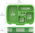 Bentgo® Kids Children™s Lunch Box - Leak-Proof, 5-Compartment Bento-Style Kids Lunch Box - Ideal Portion Sizes for Ages 3 to 7 - BPA-Free, Dishwasher Safe, Food-Safe Materials (Green)