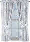 Jay Franco Disney Nightmare Before Christmas Meant to Be 63" Inch Drapes - Beautiful Room Décor & Easy Set Up, Bedding - Curtains Include 2 Tiebacks, 4 Piece Set (Official Disney Product)