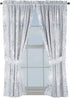 Jay Franco Disney Nightmare Before Christmas Meant to Be 63" Inch Drapes - Beautiful Room Décor & Easy Set Up, Bedding - Curtains Include 2 Tiebacks, 4 Piece Set (Official Disney Product)