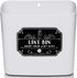 Magnetic Lint Bin For Laundry Room | Farmhouse Retro Magnetic Lint Bin for Laundry Room Storage Decor - Lint Container Space Saving Washer and Dryer Trash Can Solution Wall Mount (Off-White)