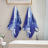 Nativity Oh Holy Night Christmas Hand Bath Towel Highly Absorbent Soft Hanging Towels Traditional Story Winter Kitchen Dish Towel Set Washcloth 2pcs