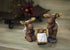 3 Piece Moose Holy Family Resin Nativity Set