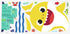 RoomMates RMK4312GM Baby Shark Giant Peel and Stick Wall Decals