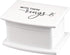 Lillian Rose White, Thee Wed Box Ring Pillow Alternative, 2.85x3.75x2.1