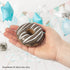SRENTA 3" Rainbow Novelty Squishy Donut Stress Balls, Squeeze Stress Relief Donuts, Pack of 12