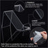 PH PandaHall 6 Pack Acrylic Book Display Stands Brochure Picture Easel Stand Artwork Stand Holder Organizer Carrier