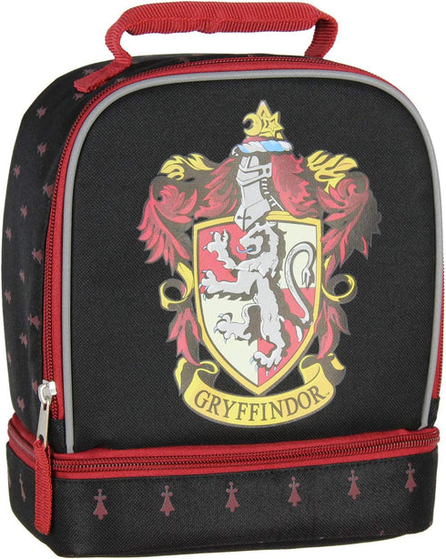 Harry Potter Gryffindor Crest Dual Compartment Lunch Bag Tote
