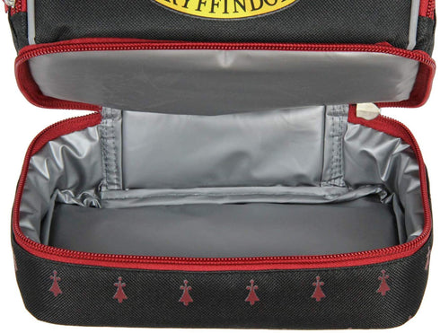 Harry Potter Gryffindor Crest Dual Compartment Lunch Bag Tote