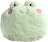 Madaooo 3D Animal Plush Pillow, Home Cushion Decoration Plush Toy, Cute Throw Pillow for Home Decoration Great Gift for Kids (Frog)