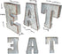 Zoreal HOME Sign Rustic Galvanized Metal Letters Free Standing Home Decorative Sign Farmhouse Wall Decor