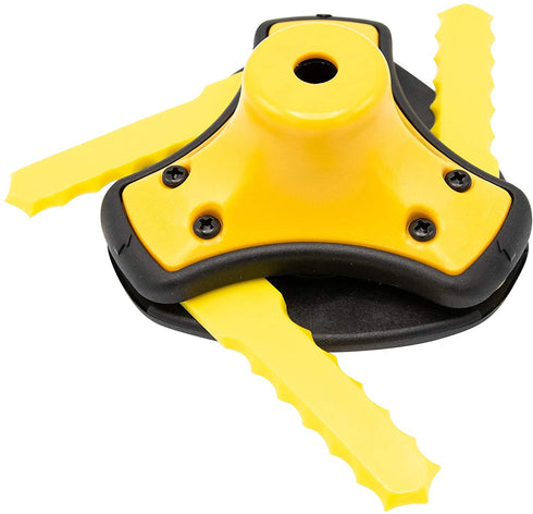 Weed Warrior Push-N-Load 3-Blade Trimmer Head Accessory, Universal Fit
