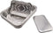 HOMEDECISION Disposable Aluminum Foil Pans Take-out Containers with Lids + Aluminum Foil Steam Table Deep Pans Set (20Pack+10Pack)