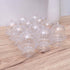 BESTONZON 12pcs Mini Candy Box Plastic Mini Cake Stand Chocolate Cupcake Candy Display Plate with Lid Birthday For Wedding Party Supplies, 3.15x2.16x2.16in (Tranparent)