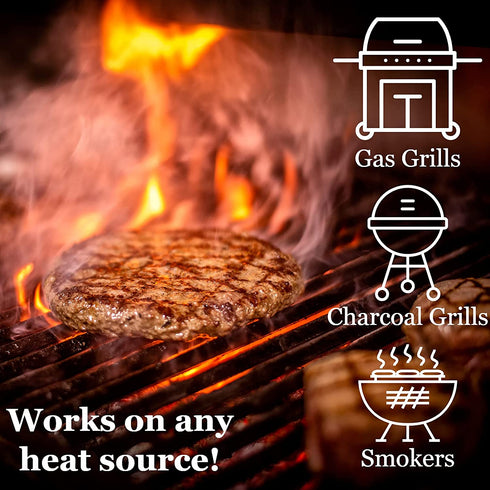 Mr. Bar-B-Q 05012 Wood Smoker Chips (Apple) | Smoky & Fruity Flavor | Made from 100% Hardwood | All Natural Apple Wood Chips | 1.6 Pound Bag