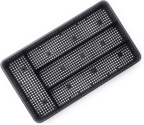Dial Industries B694K Small Mesh Cutlery Organizer Tray, Black