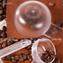 Plastic Clear Measuring Cups Set: U-Taste 5 Pieces Transparent Visual Tritan Nesting Food Measure Cups with Large Engraved Measurements and Snap-Nest Buttons for Dry Liquid Ingredients Baking Cooking