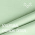 Treatmentex Green Curtains for Living Room 96" Long Geometric Window Drapes for Bedroom Light Green 2 Panel Drapes Grommet Top