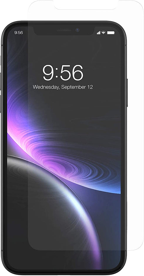 ZAGG InvisibleShield Glass+ Screen Protector High-Definition Tempered Glass for the Apple iPhone XR Impact & Scratch Protection